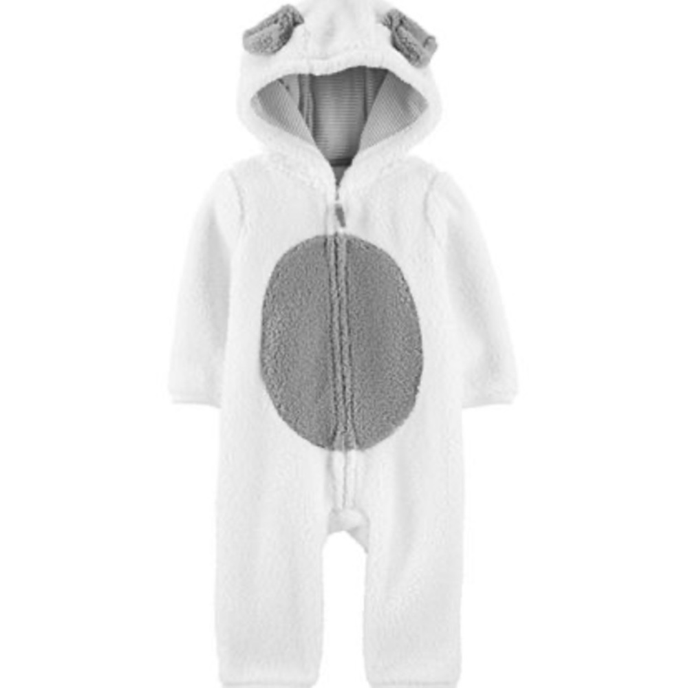 Carter’s Baby Fleece Winter Zip-up Bodysuit